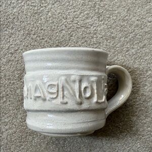 Magnolia Cream Ceramic coffee Mug